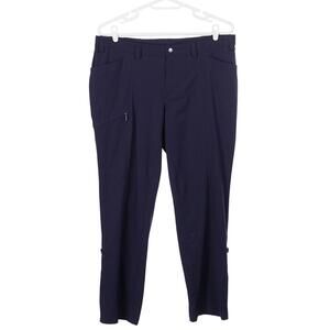 Duluth Breezeshooter Pants 18W Navy Blue Breathable Hiking Roll Tab Convertible